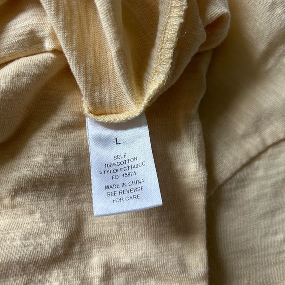 NWT POLAGRAM by well made inc.Large 100% Cotton - Picture 3 of 3